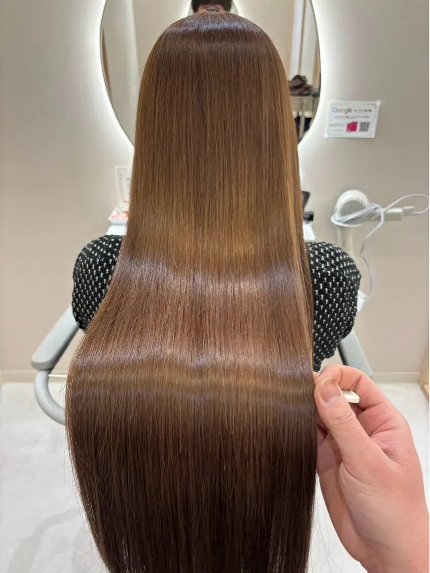 ロング カラー Zina千葉2nd 💫萌音のヘアスタイル