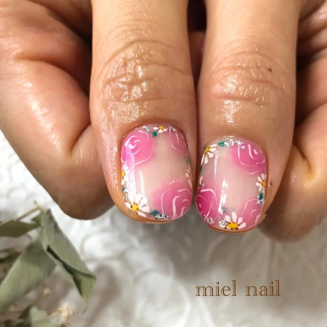 ネイル ハンドネイル miel nailのネイルデザイン