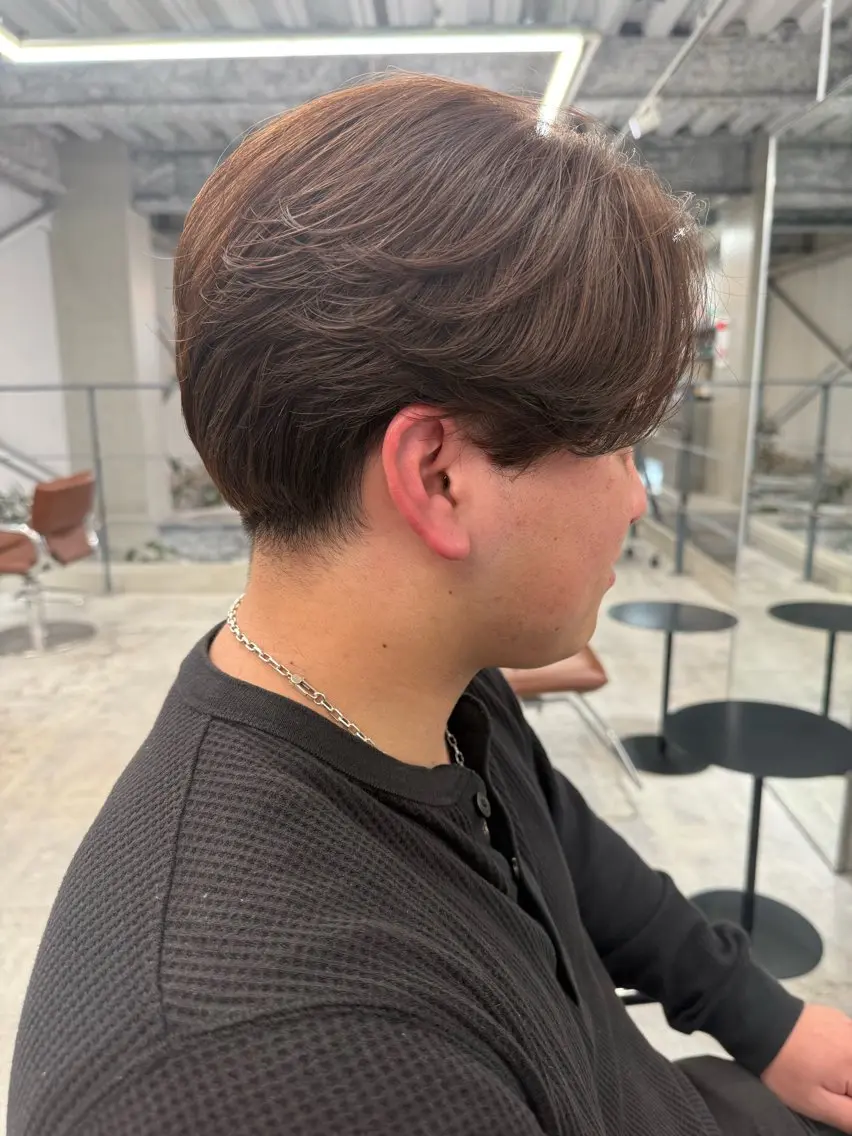 メンズ カット ヘアカラー fev Yumaのヘアスタイル