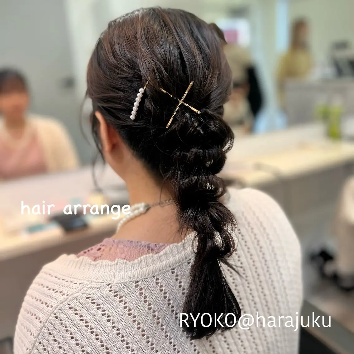 セミロング カラー パーマ ヘアアレンジ メンズ ワット 原宿のヘアスタイル