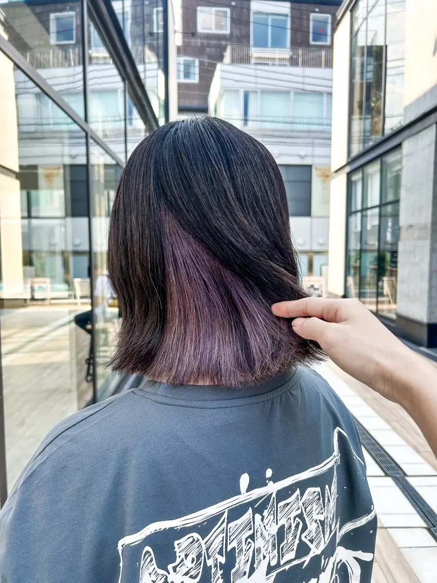 ショート カラー ヘアアレンジ カット ヘアカラー トリートメント yuka .のヘアスタイル