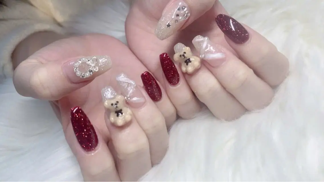 ネイル フレンチネイル グラデーション 韓国ネイル マグネットネイル ニュアンスネイル ハンドネイル ハンドケア Hara Nail 【持ち込みOK】のネイルデザイン