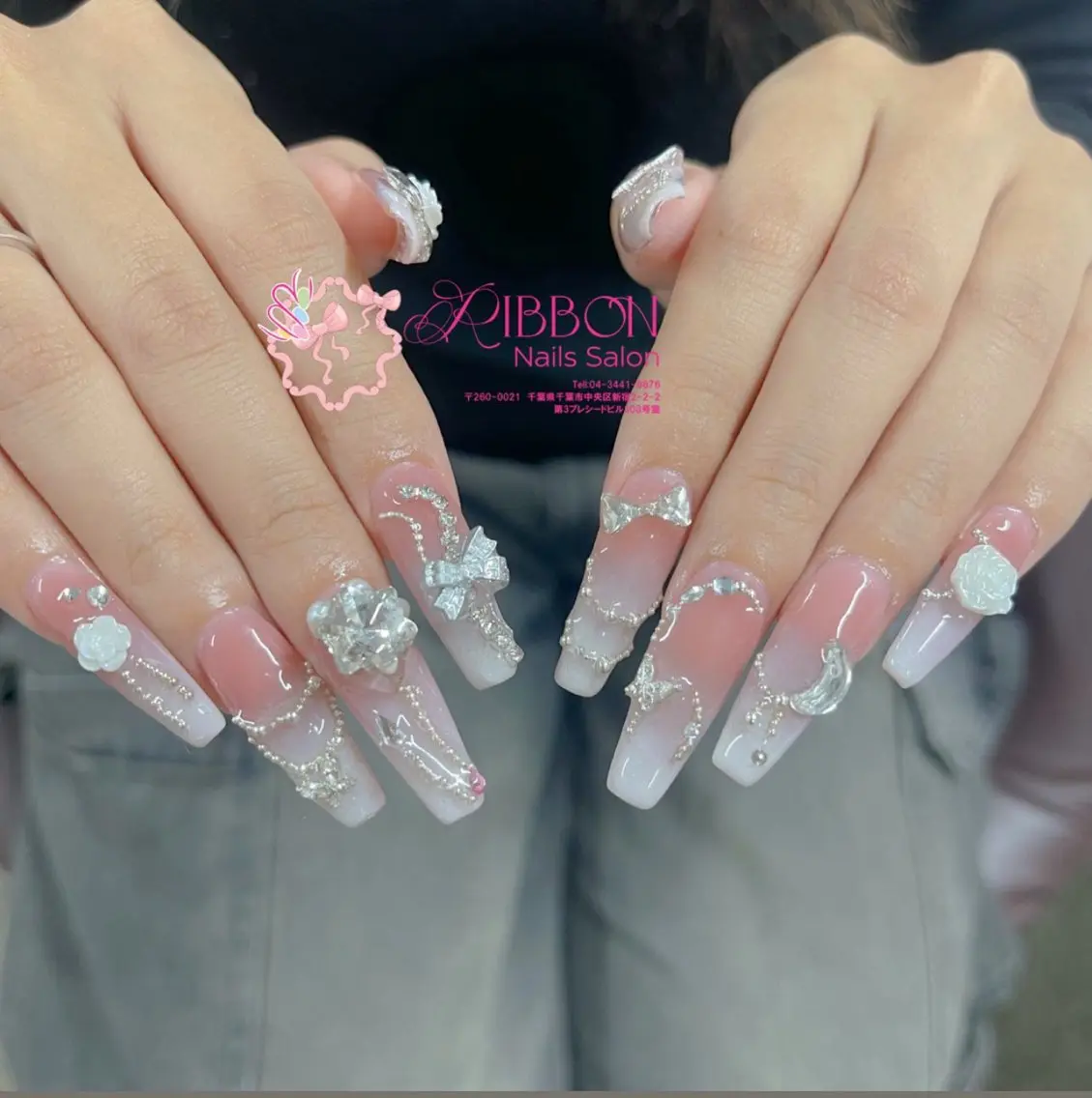 ネイル フレンチネイル ジェルネイル マグネットネイル 持ち込み ニュアンスネイル ハンドネイル Nami nailのネイルデザイン
