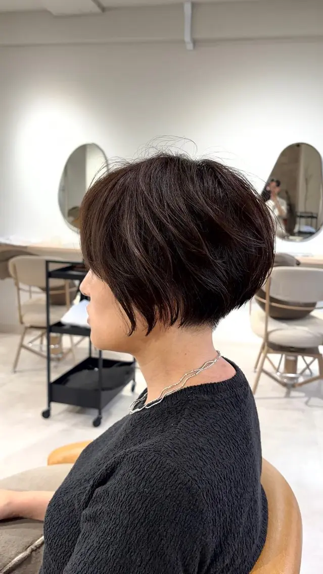 ショート ショートヘア カット ヘアカラー トリートメント 似合わせショート/ ヘアケア/根本直樹のヘアスタイル