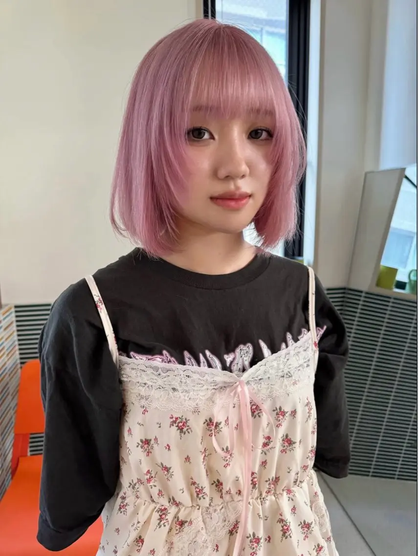 【ミニモ限定✨】ブリーチリタッチ➕前処理付きカラーの写真