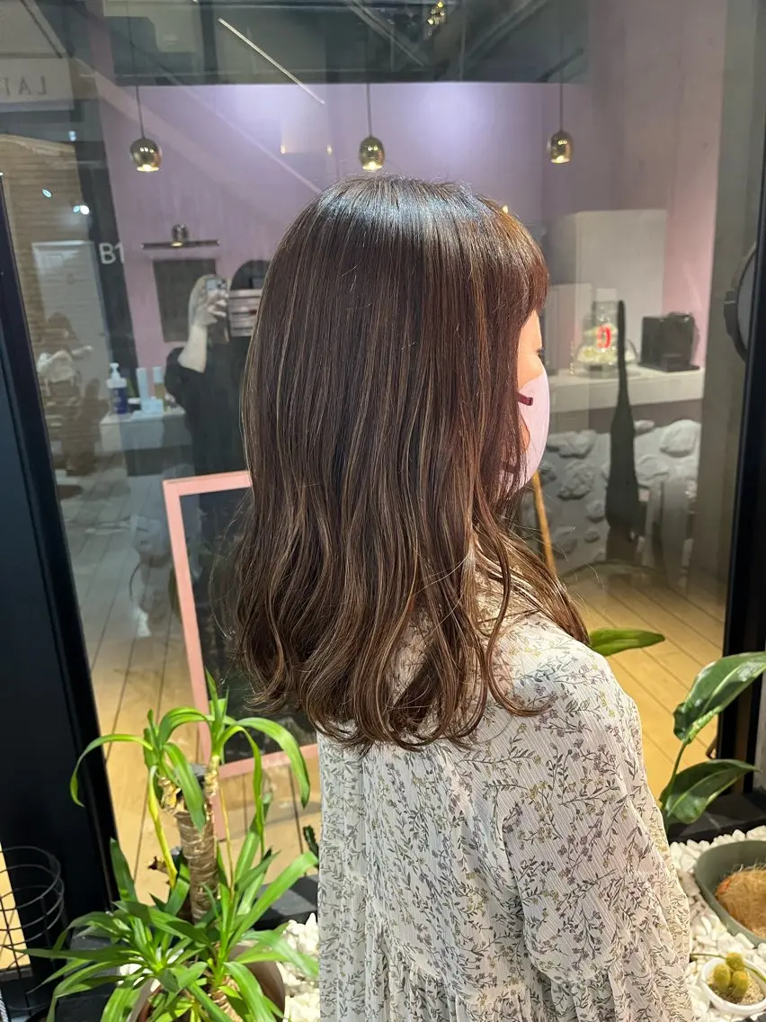 カラー ハイライトカラー カット モデル募集🎀あゆみのヘアスタイル