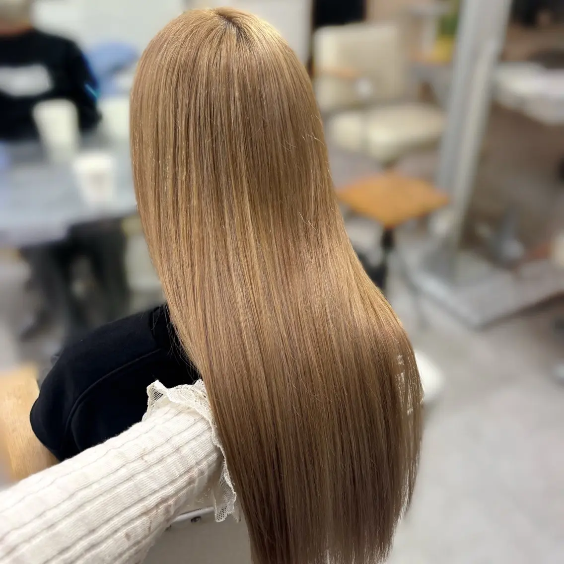 ロング ヘアカラー さくら 🌸エクステのヘアスタイル