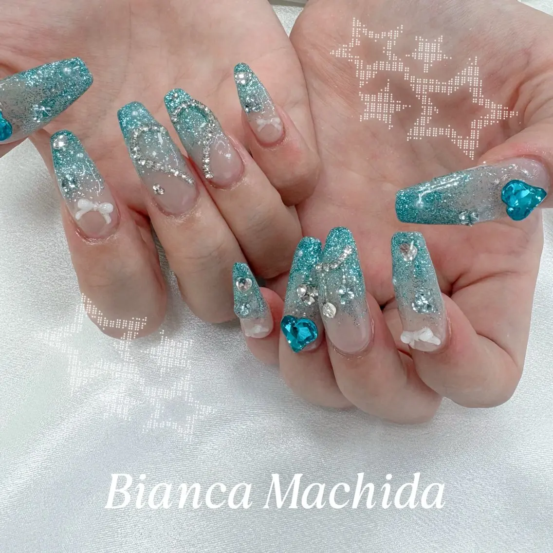 ネイル ハンドネイル Bianca 🌟 yanagihasiのネイルデザイン