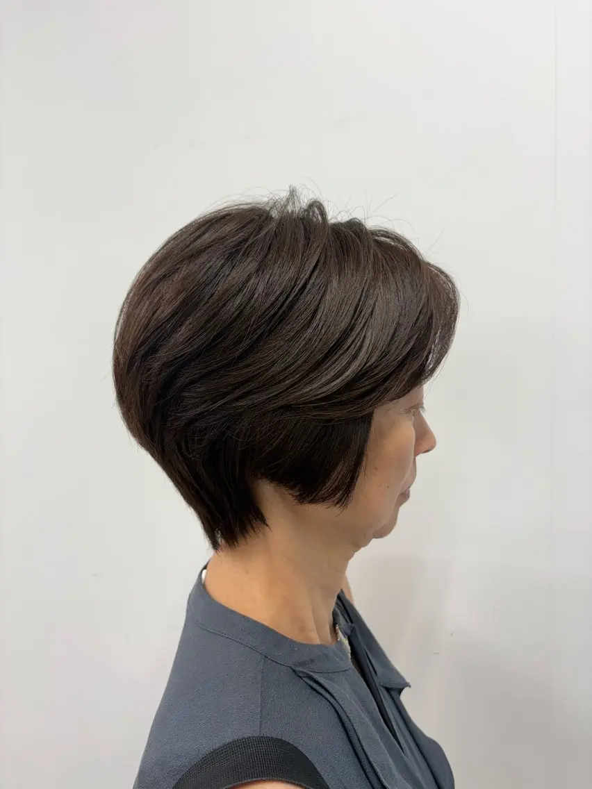7/10 【ショートヘア限定】シャンプーブローモデル募集☘️※時間によりカラーも🉑の写真