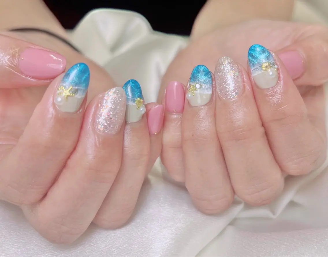 ネイル ハンドネイル bel fiore .のネイルデザイン