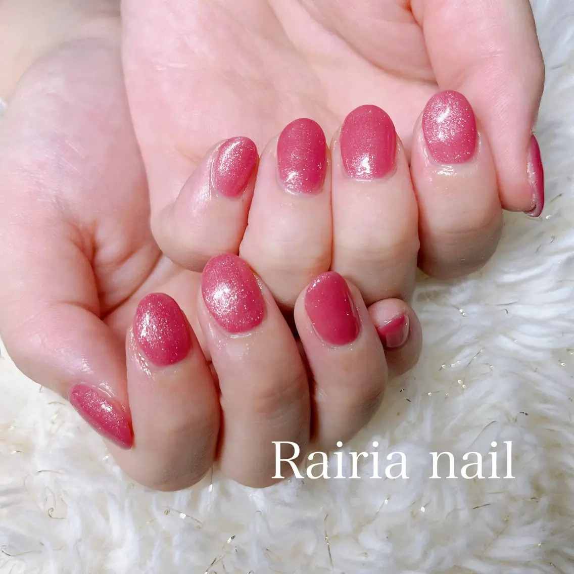 ネイル ワンカラーネイル Rairianail sayumiのネイルデザイン