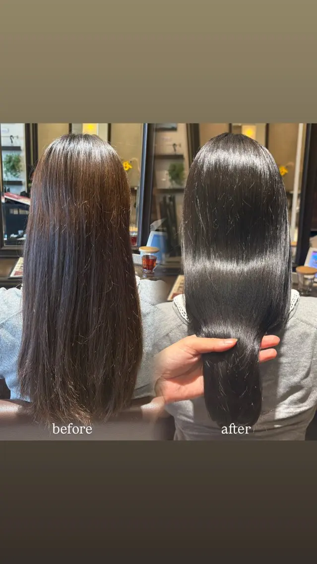 カラー ブラウンカラー ダークブラウン 宮下 紗歩のヘアスタイル