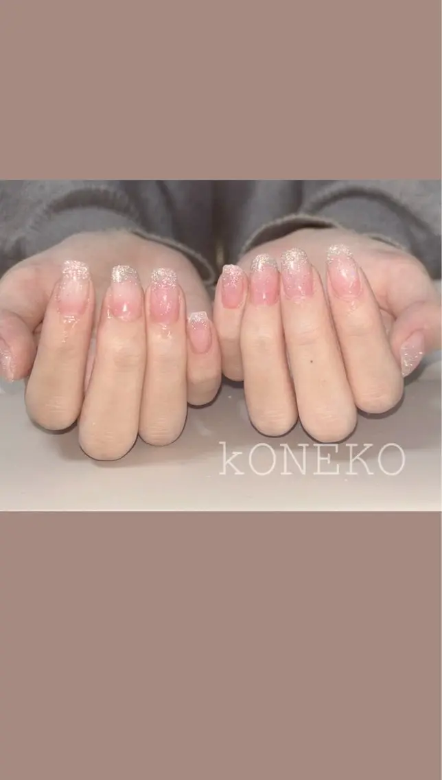 ネイル コネコネイルサロン モデル用のネイルデザイン