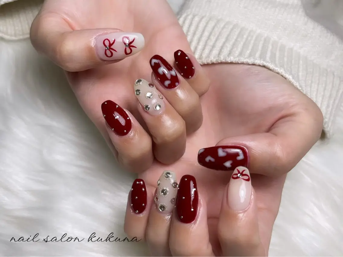 ネイル 持ち込み ワンホン/韓国 nail 大阪アメ村のネイルデザイン
