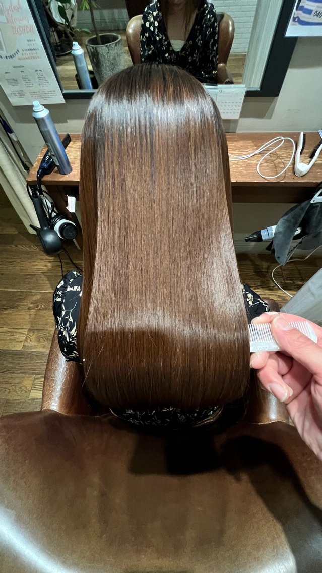 セミロング 佐藤 宰 OZ桑野店のヘアスタイル