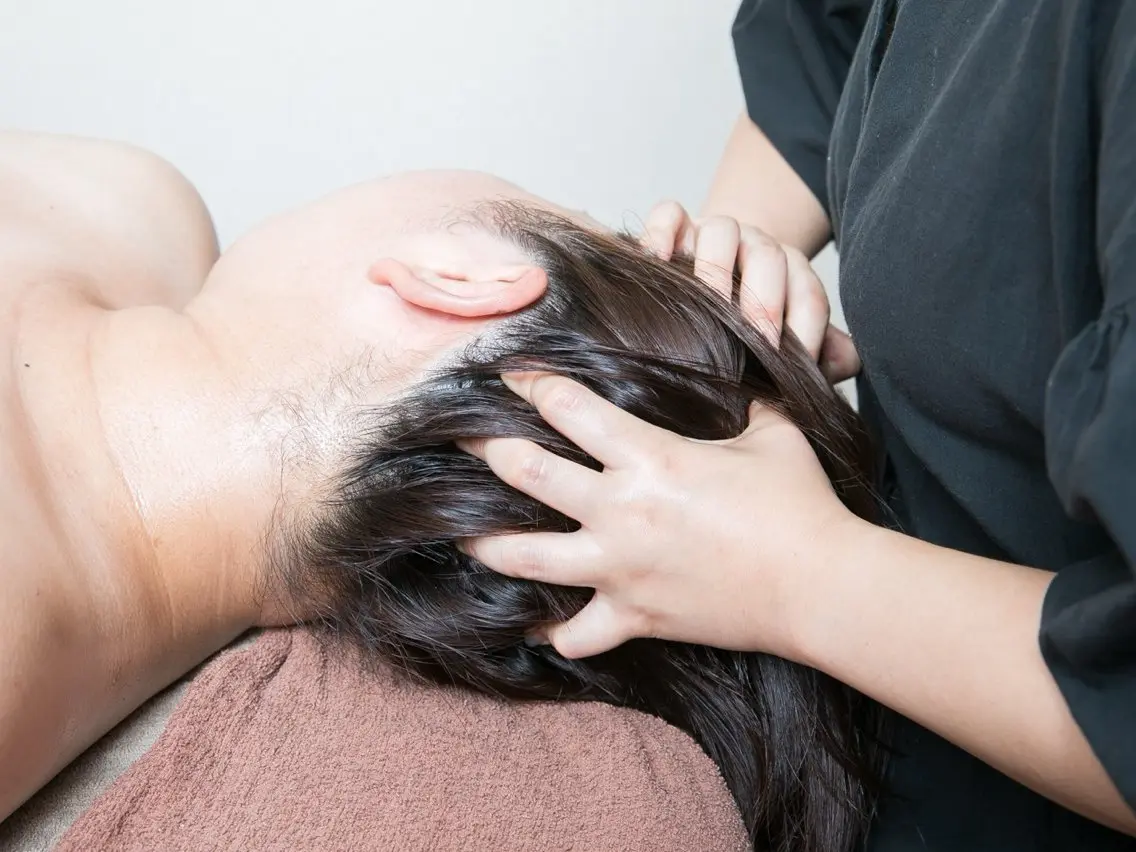 45分　CBDオイル・頭皮ケア化粧水付き　ドライヘッドスパ💆🏻‍♀️✨の写真