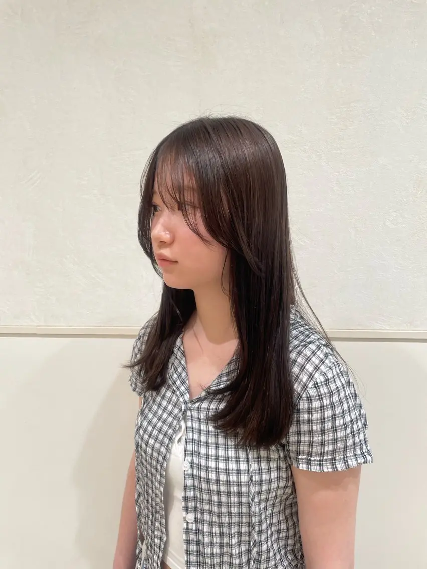 セミロング カラー カット ヘアカラー トリートメント このみ/髪質改善 /ヘアアレンジ🫧のヘアスタイル