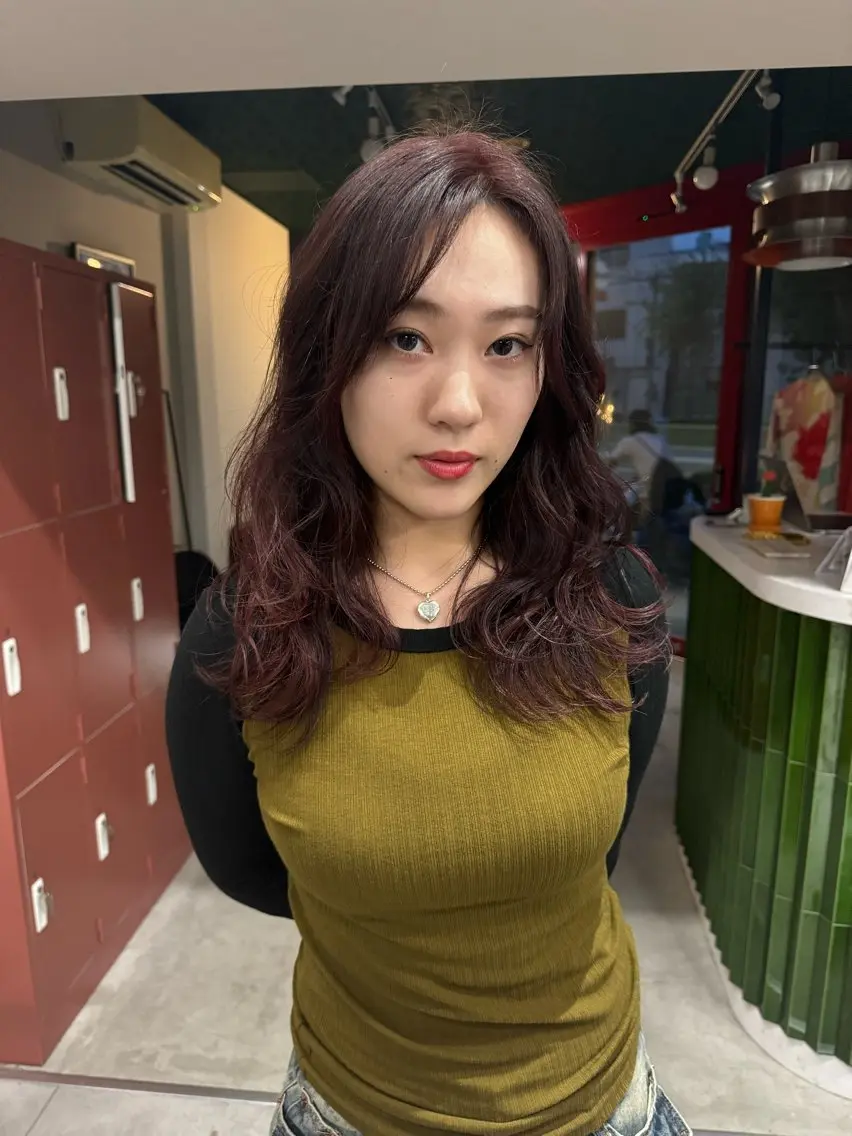 ロング 🌙ヘーゼルベージュ レイヤーカット🌙のヘアスタイル
