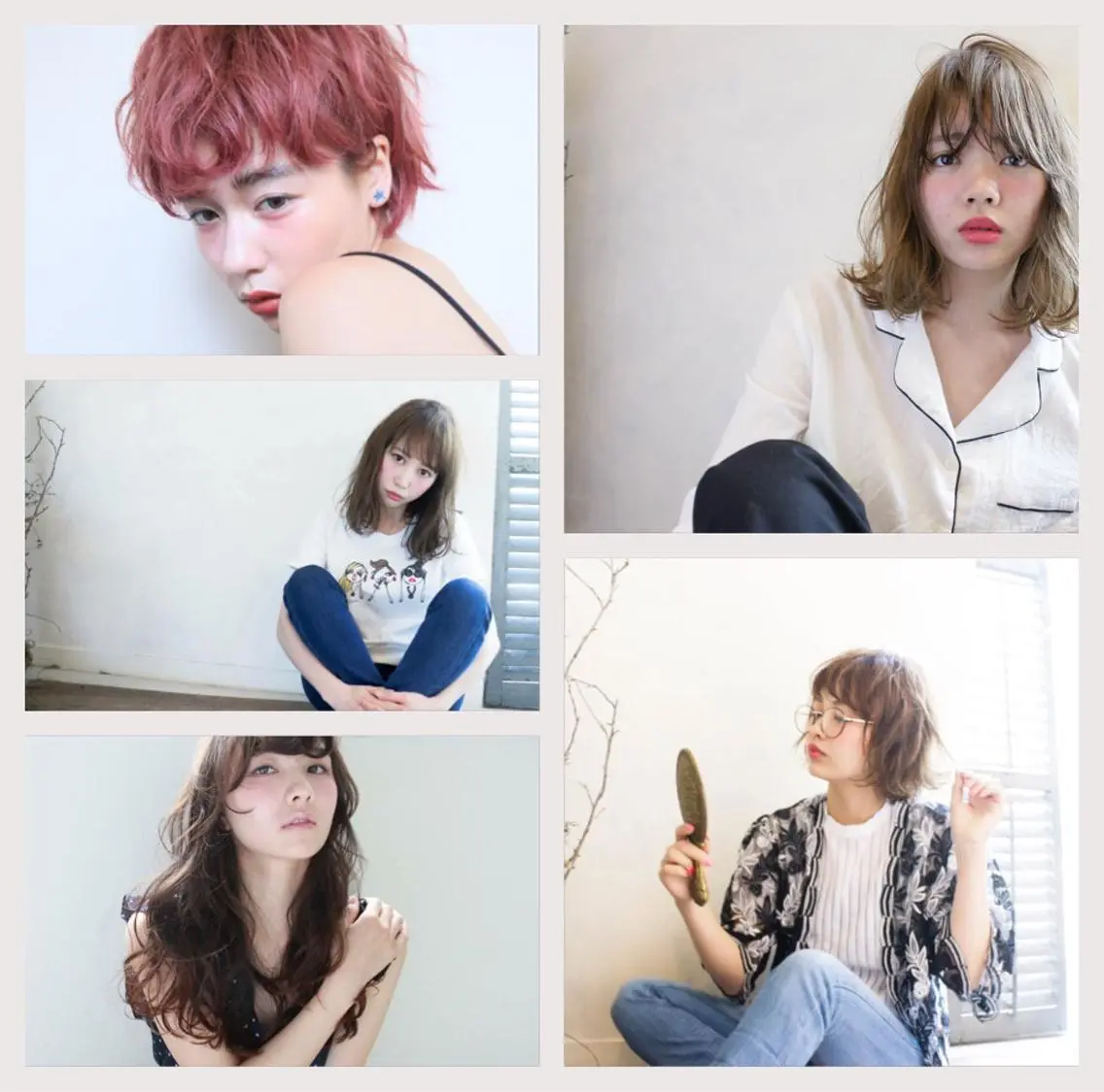 ショート ミディアム セミロング ロング カラー パーマ ヘアアレンジ メンズ キッズ ネイル まつエク シールエクステ/ 似合わせカット/里深のヘアスタイル