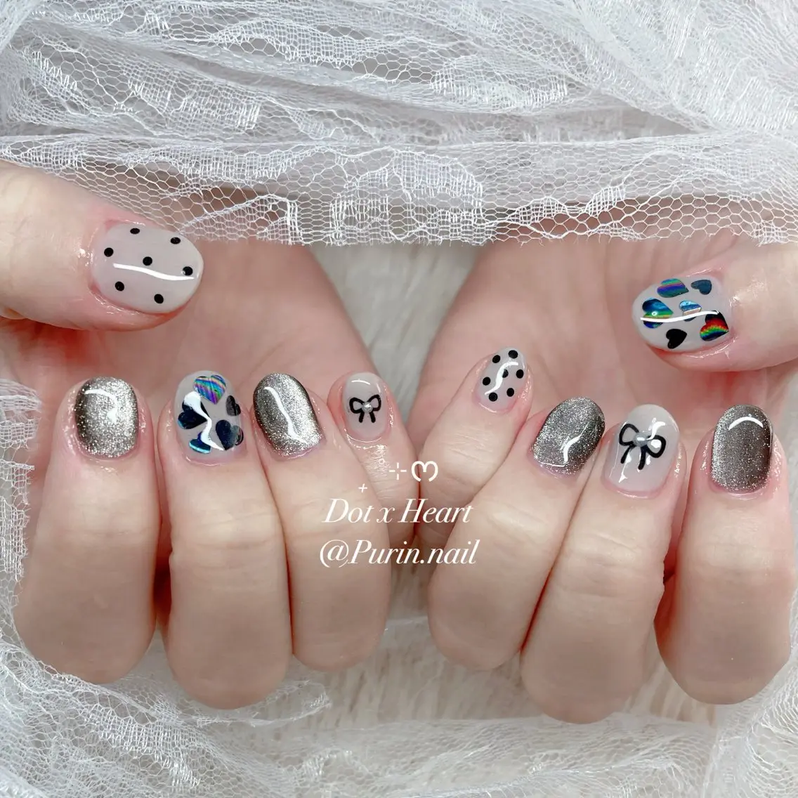 ネイル ハンドネイル Nails by Purin🍮のネイルデザイン