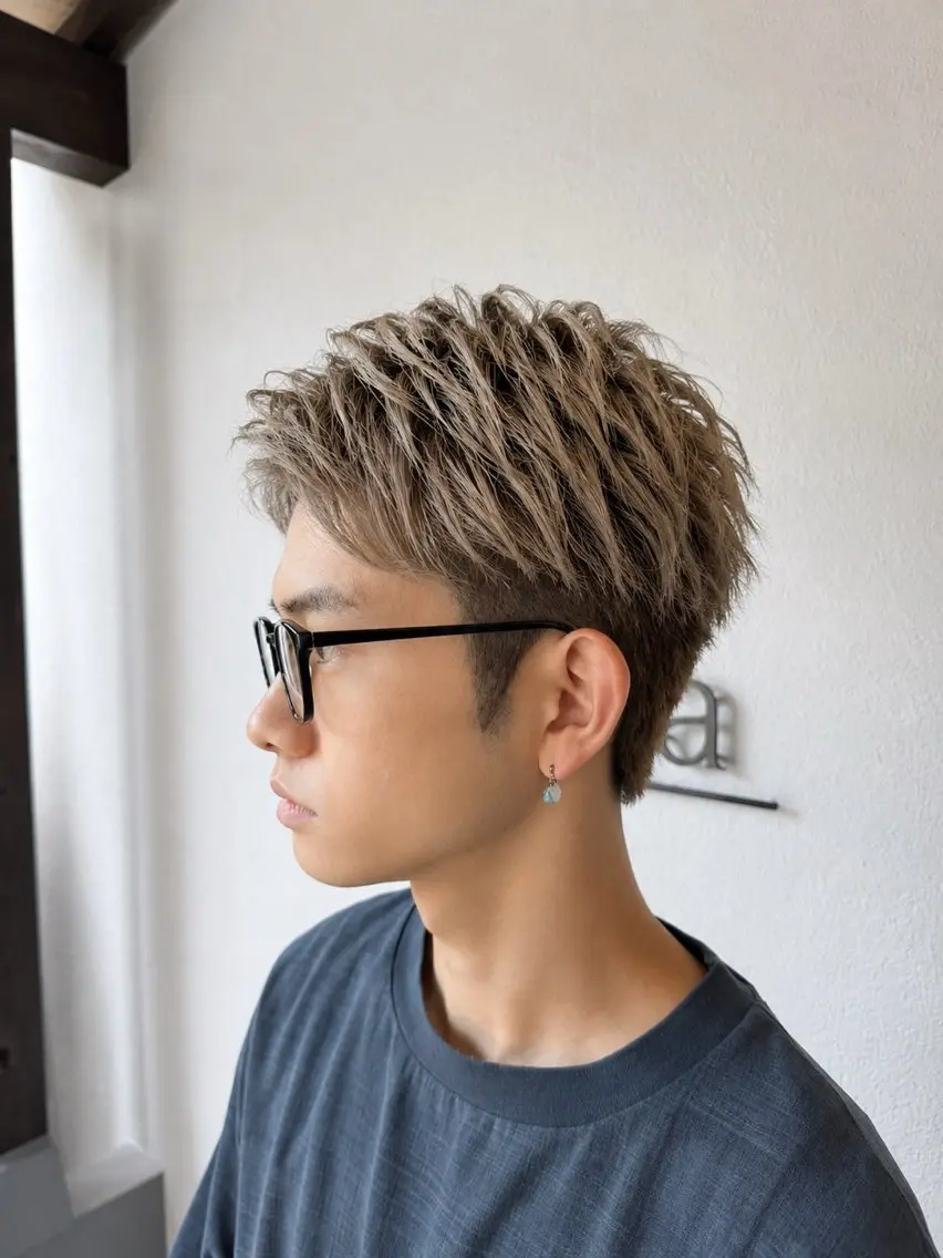 ショート メンズ 丹生 滉太のヘアスタイル