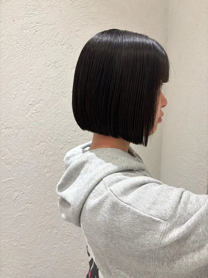 ショート ボブ カット トリートメント 🍃ボブ&ショート 特化🍃髪質改善🍃のヘアスタイル