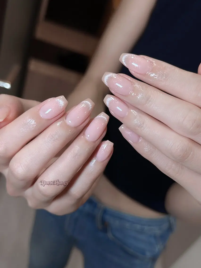 ネイル ハンドネイル Dark honey スカルプ専門原宿店のネイルデザイン