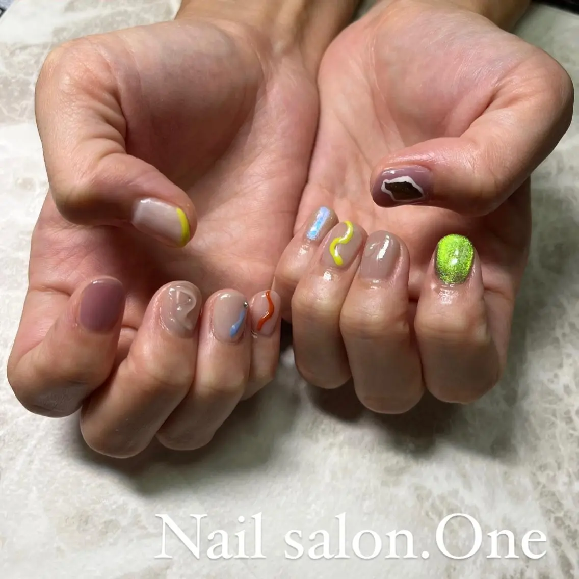 ネイル Nail salon .Oneのネイルデザイン