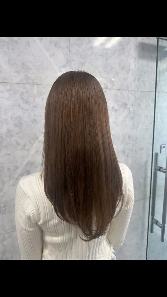 カラー MINX銀座 竹本萌華のヘアスタイル
