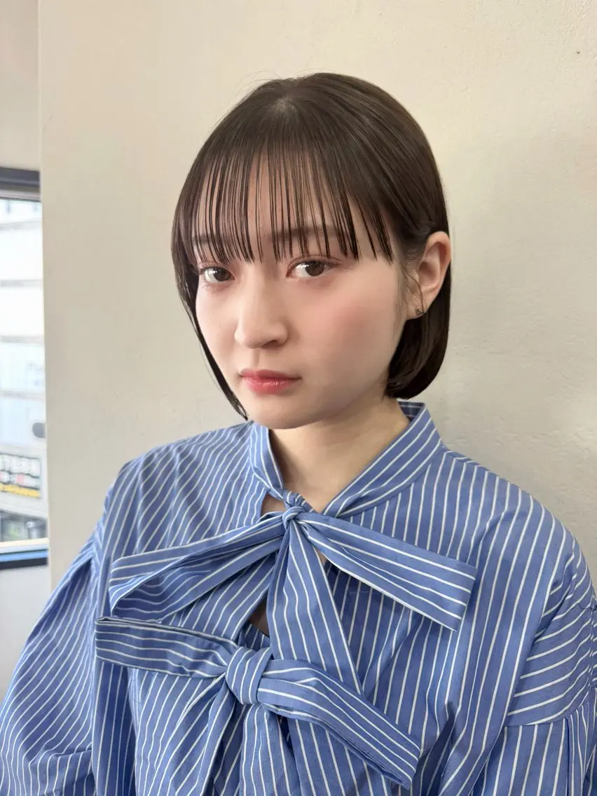 ショート ショートボブ ボブ ショートヘア 韓国ヘア 🎀華澄のヘアスタイル