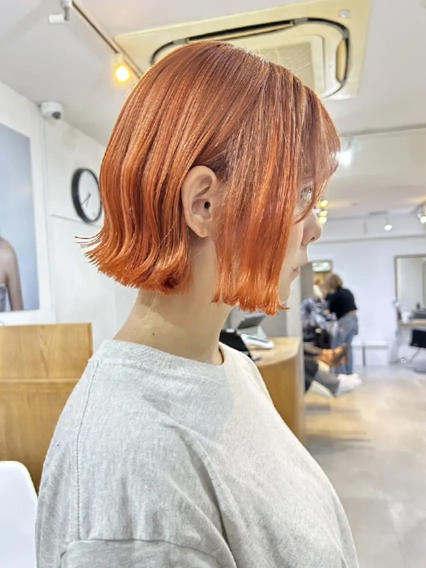 ショート ボブ人気No,1✨ TAME副店長のヘアスタイル