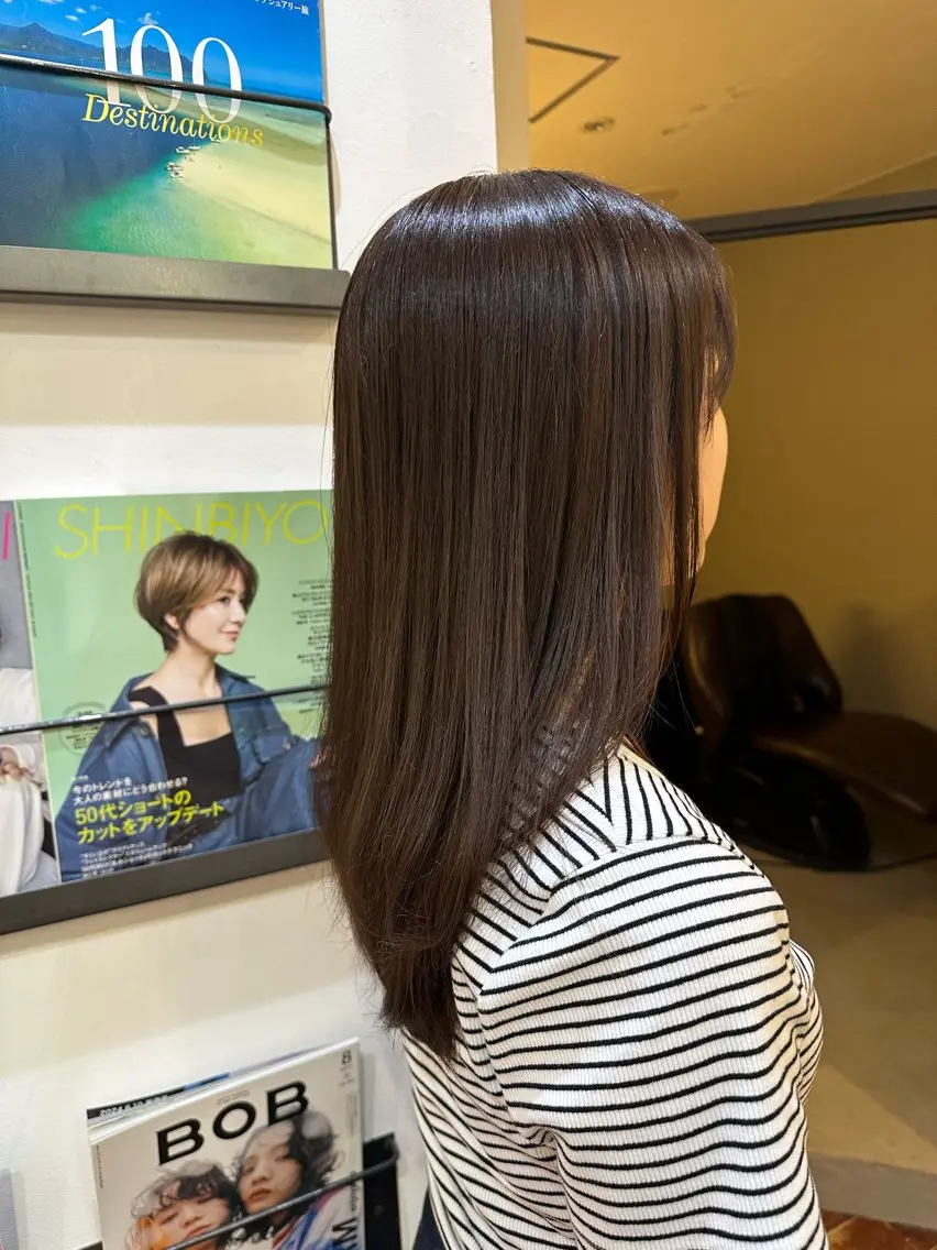 カラー momo 札幌美容師のヘアスタイル
