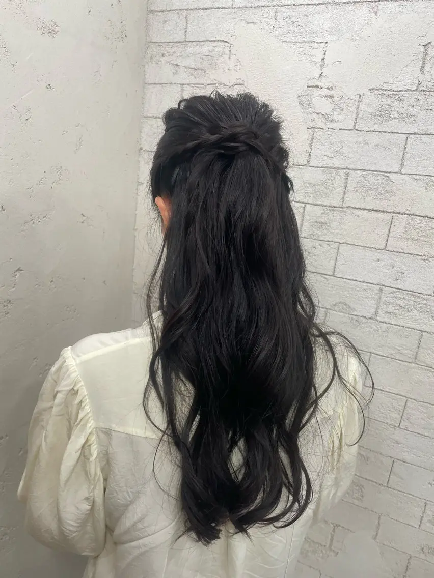 ロング 量産ヘアセット/ ヘアメAyakaのヘアスタイル