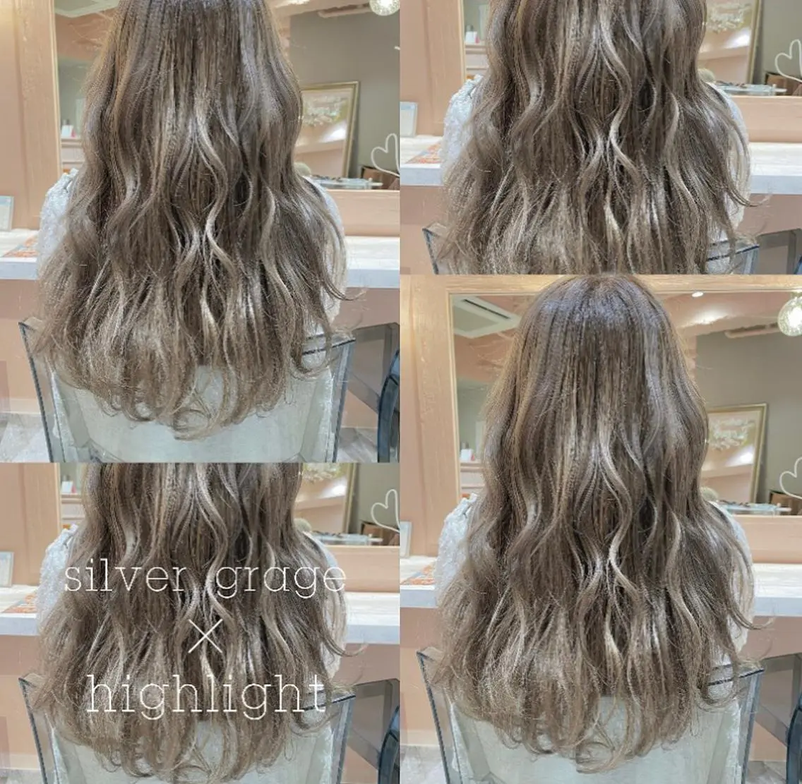 ロング カラー パーマ ヘアアレンジ キッズ RIYA❤︎ Aujuaソムリエのヘアスタイル