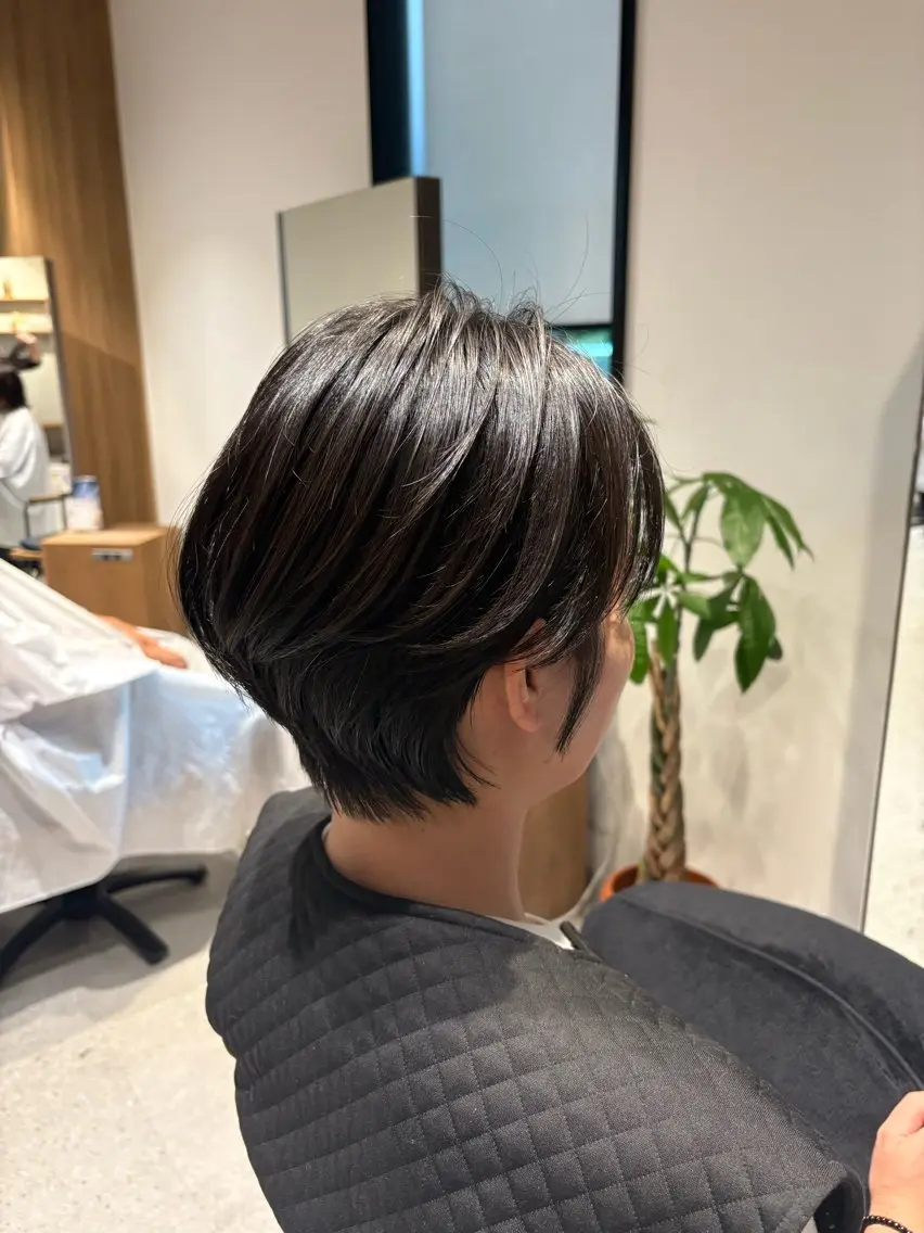 ショート ショートヘア カット ヘッドスパ 髪質改善カラー/ レイヤー/望月うららのヘアスタイル