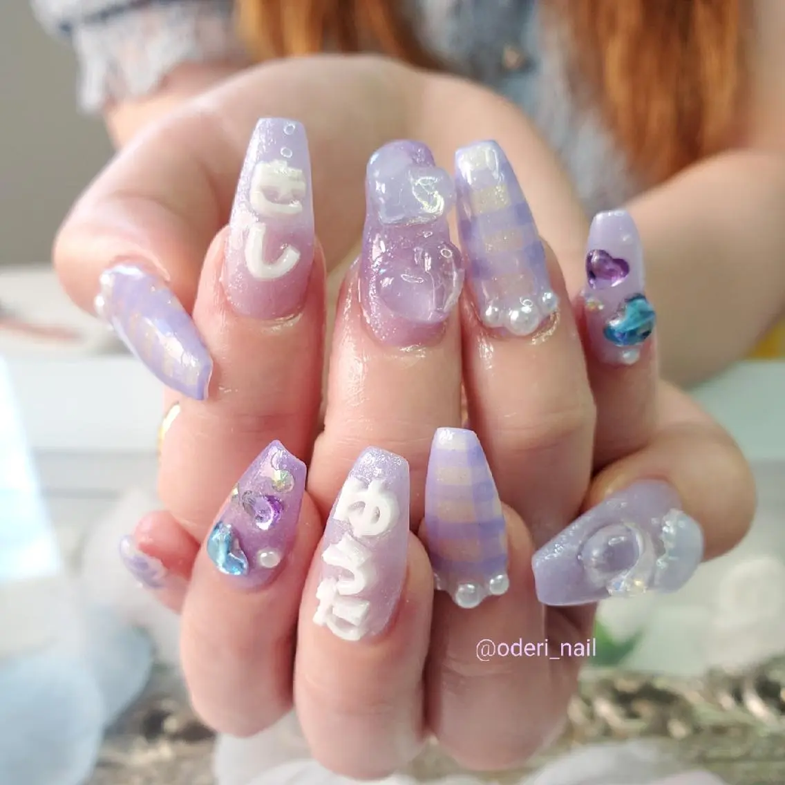 ネイル アートネイル ジェルネイル おで@ oderi_nailのネイルデザイン