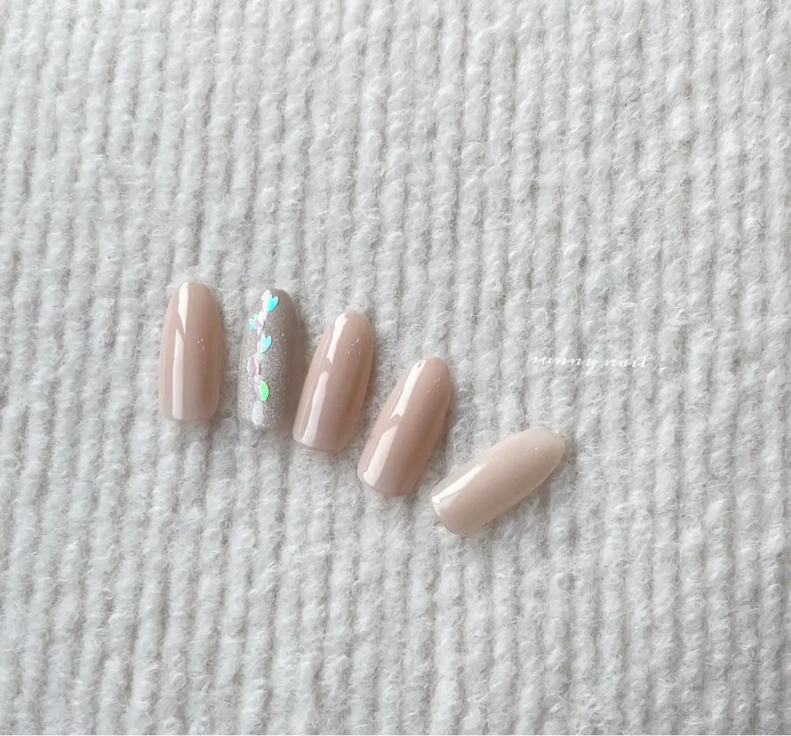 ネイル 桜ネイル ジェルネイル マグネットネイル パラジェル ピンク sunny nailのネイルデザイン