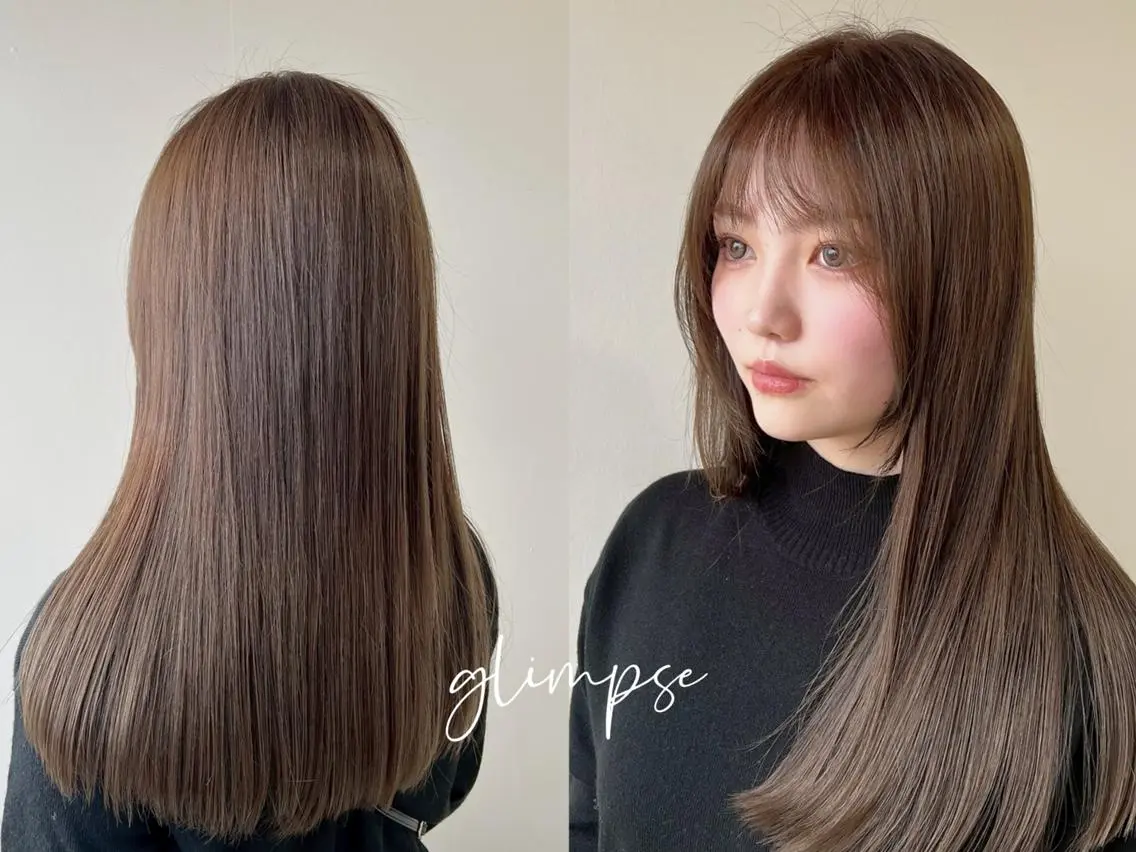ロング 髪質改善 縮毛矯正 トリートメント 倉谷 恭平のヘアスタイル