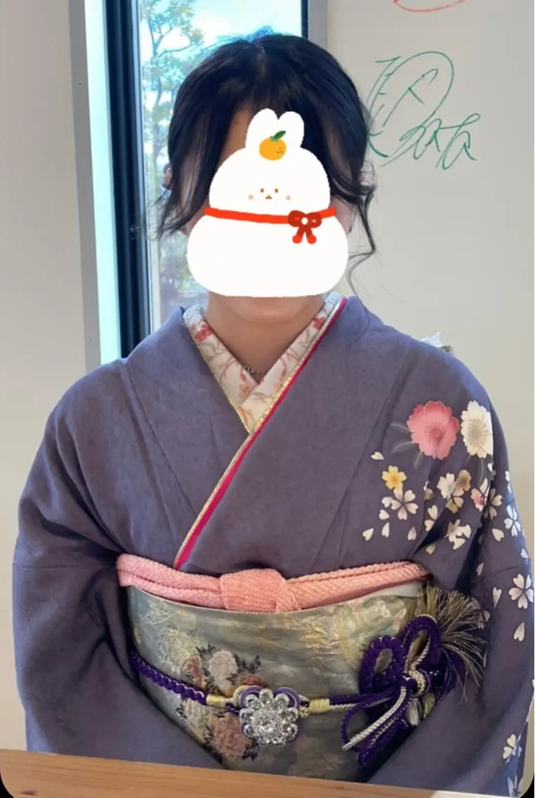 振袖レンタル(長襦袢、帯共に）の写真