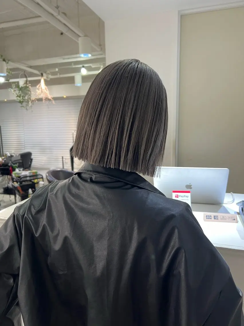 ショート カラー ヘアアレンジ 似合わせ特化 /馬場 翼のヘアスタイル