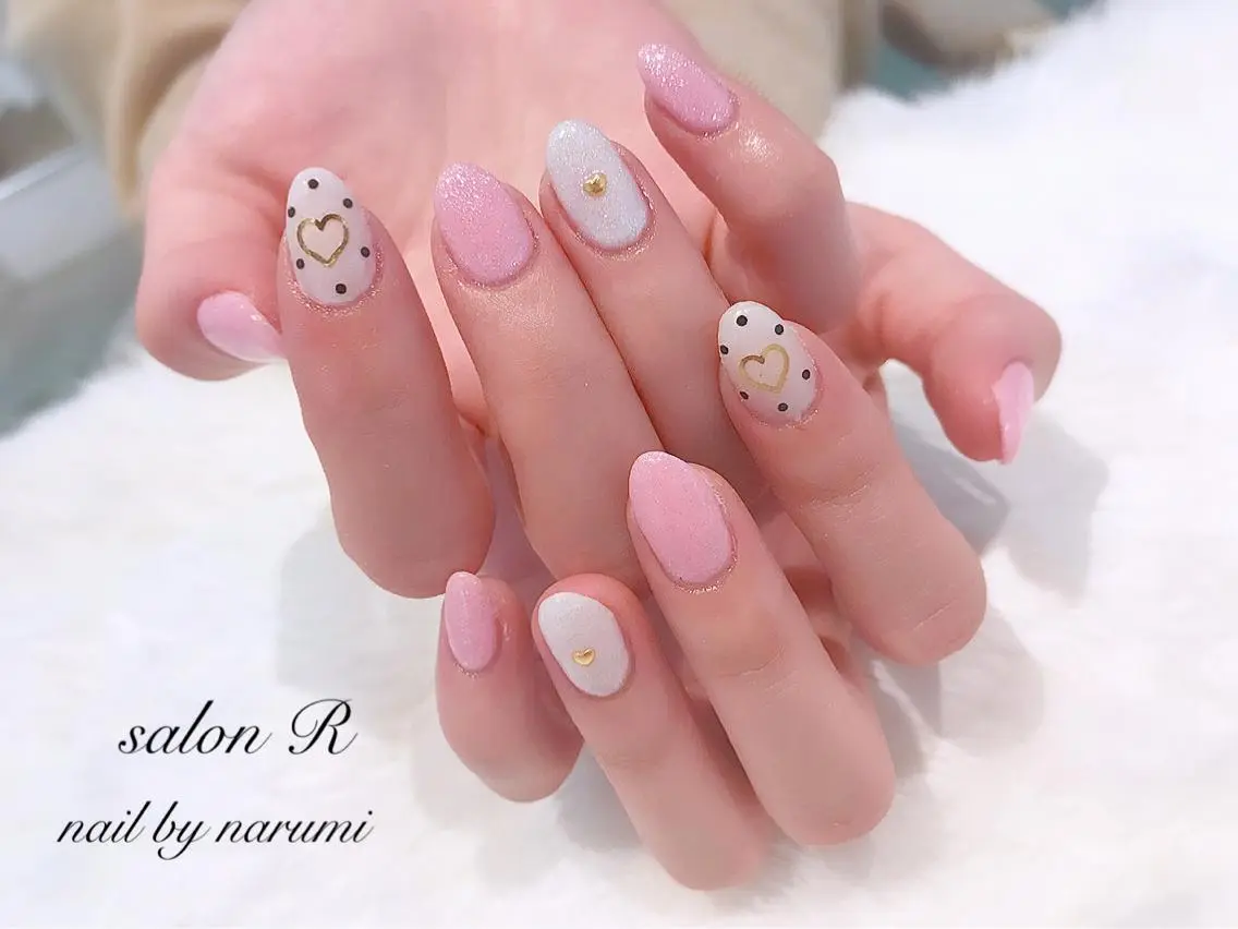 ネイル ガーリー NARUMI HYODOのネイルデザイン