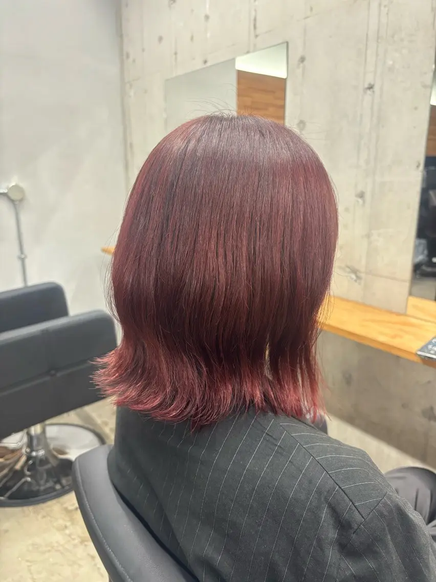 ミディアム ゆりか /透明感カラーのヘアスタイル