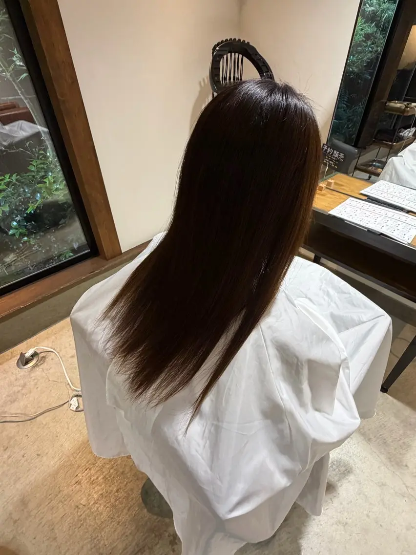 ロング カラー トリートメント 小島 雄太のヘアスタイル
