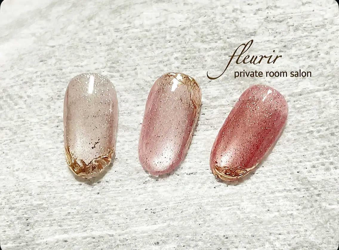 emena【rouge💄:オフ別途追加】3色の中から 何色選んでもok。 配置もお好みで!ミラーアートは追加+500円の写真
