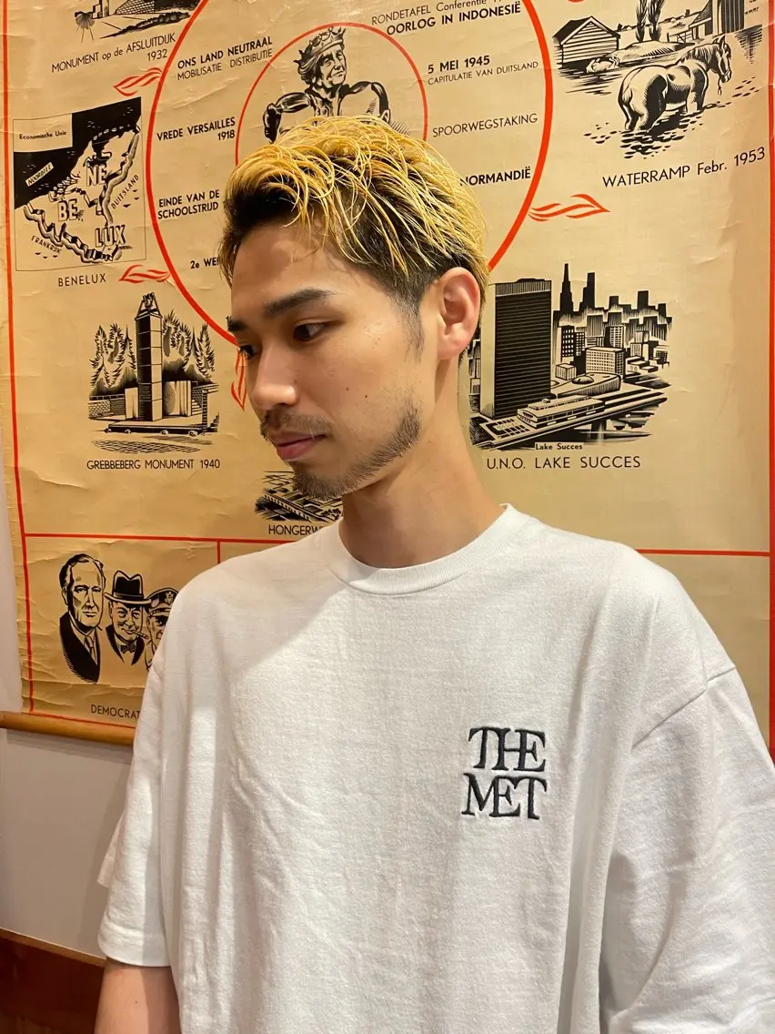 ショート カット ヘアカラー SASAnagano 岩下サードゥのヘアスタイル