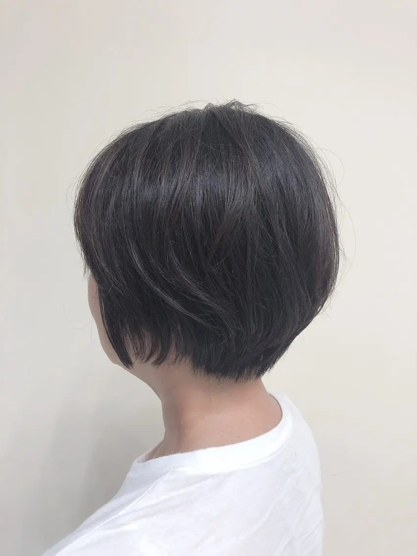 ショート カラー カット ヘアカラー ショート ボブ✂︎ 髙梨  遥のヘアスタイル