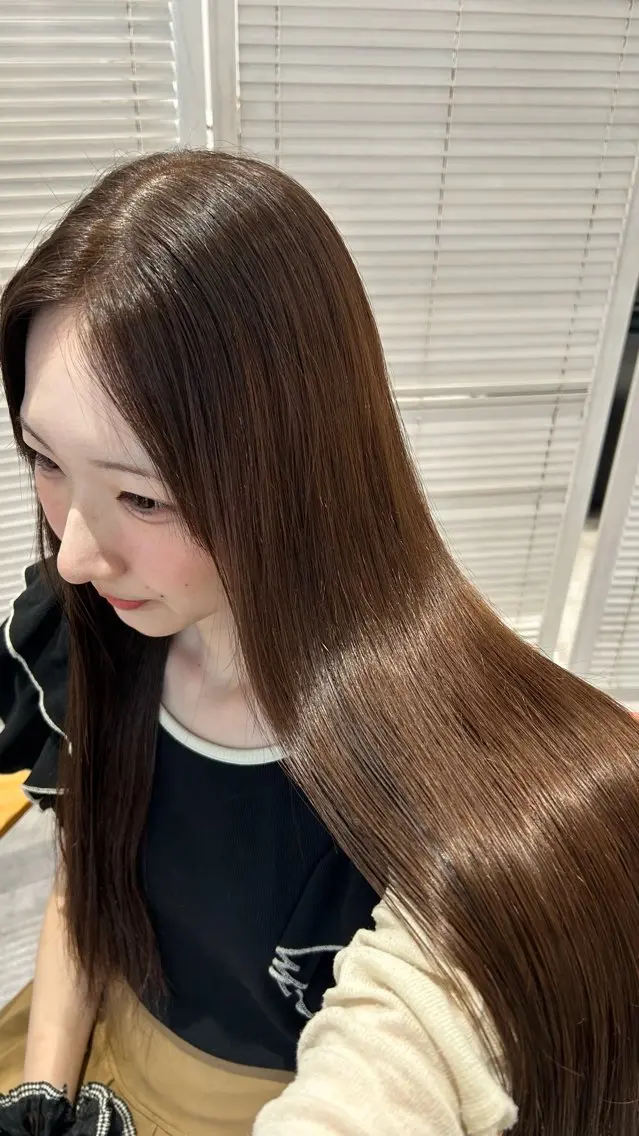 カラー 縮毛矯正 海琴/透明感カラー 可愛いを仕込む🩰‎のヘアスタイル