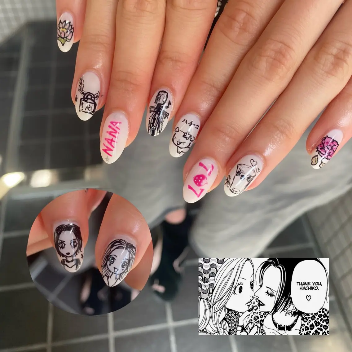 ネイル ハンドネイル nano/きもかわ nail🐬🫧のネイルデザイン