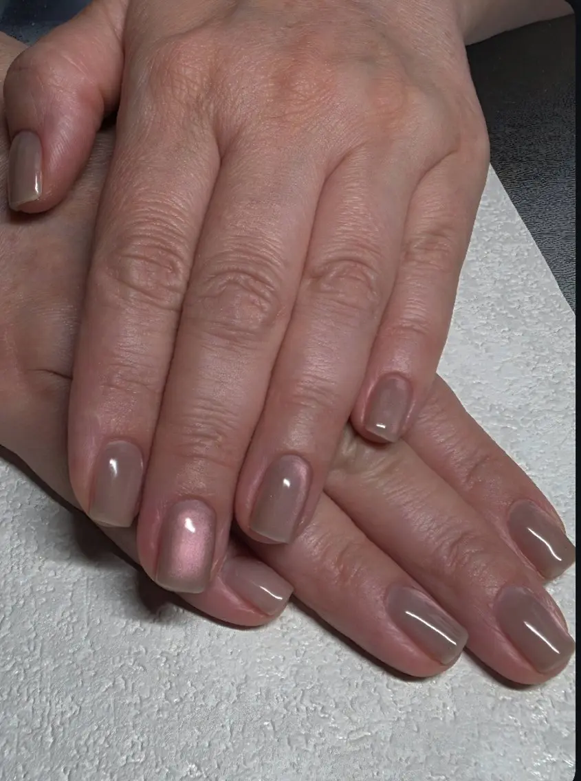 ネイル マグネットネイル マグネットワンカラー ワンカラーネイル Ekaterina Nail Salonのネイルデザイン
