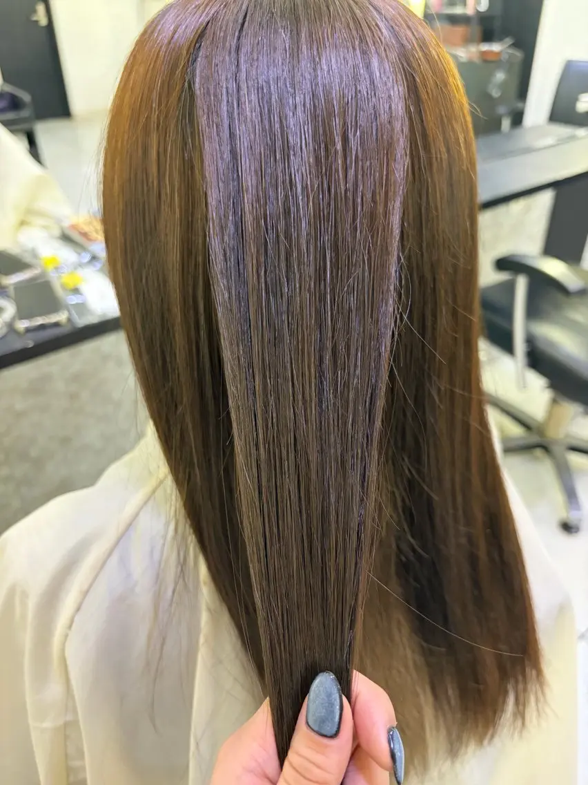 ロング カラー 🍵rinka 🍵カラーモデル募集のヘアスタイル